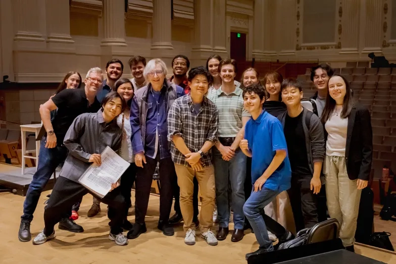 Michael Tilson Thomas at SFCM.