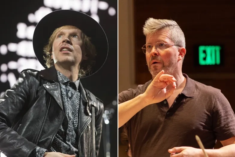 Beck (Credit: Bruce Baker) and Edwin Outwater.