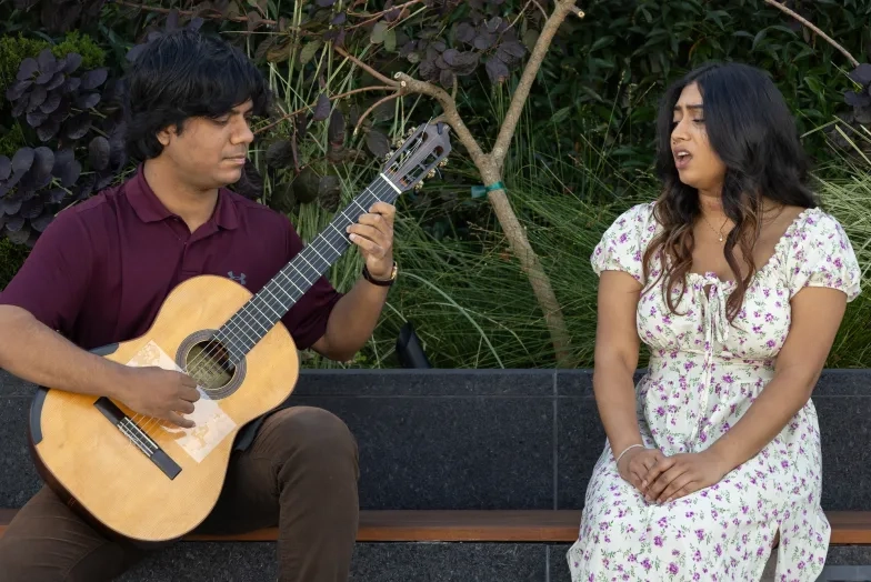 Akshaya Lakshmi and Nikhil Goswami