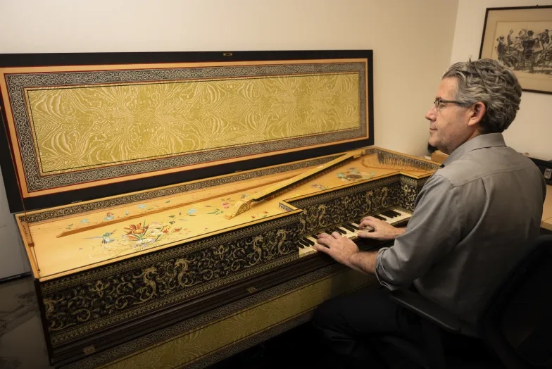 SFCM's Historical Performance Department Chair Corey Jamason.