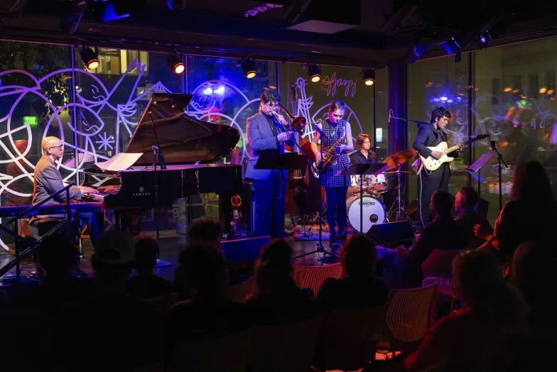 Roots, Jazz, and American Music students perform at SFJAZZ.