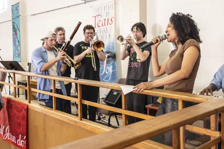 SFCM students at San Quentin Rehabilitation Center