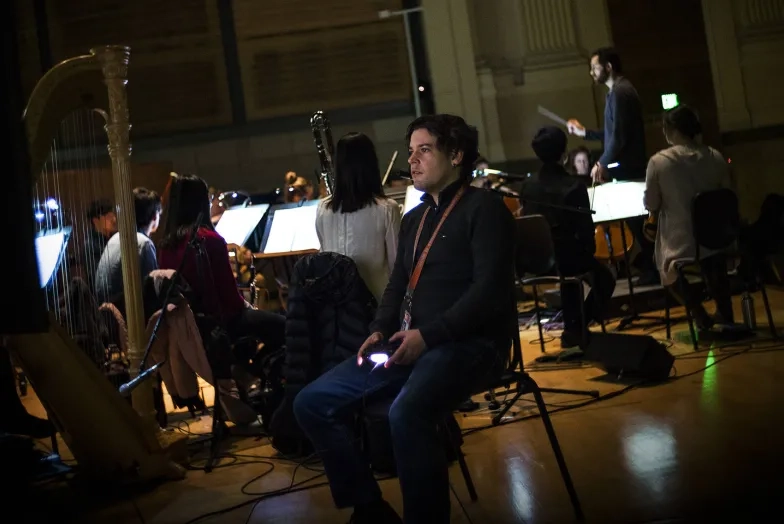 TAC Students SFCM students give a live performance of the 'Journey' video game soundtrack, with the game's award-winning composer Austin Wintory as guest conductor.