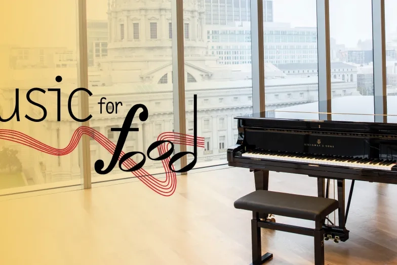 SFCM, music for food, bowes center, charity