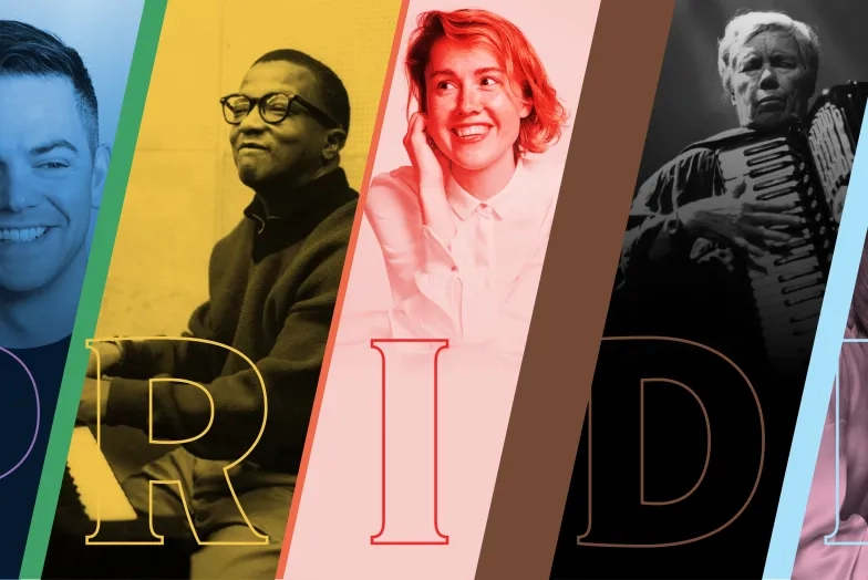 Nico Muhly, Billy Strayhorn, Caroline Shaw, Pauline Oliveros and Wendy Carlos. Nico Muhly, Billy Strayhorn, Caroline Shaw, Pauline Oliveros and Wendy Carlos.