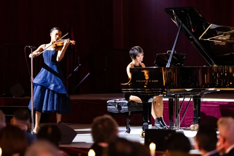 amaryn olmeda and Yuja Wang amaryn olmeda and Yuja Wang