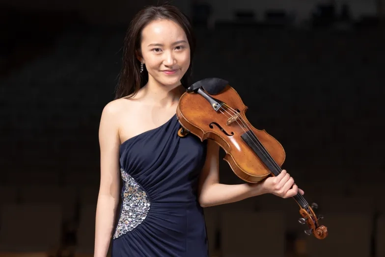 Sfcm violinist Lavinia Chen. sfcm, lavinia chen, violin, winning
