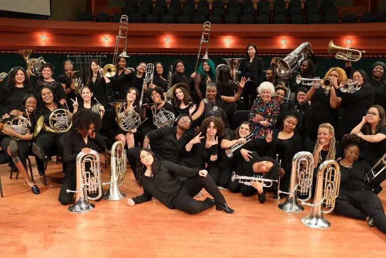 Chromatic Brass Collective at the International Women's Brass Conference. (Cavitt Productions)