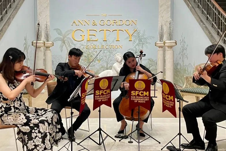 SFCM students perform at Christie’s