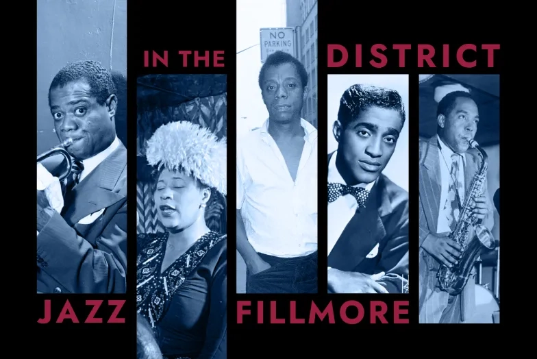 From left: Louis Armstrong, Billie Holiday, James Baldwin, Sammy Davis Jr., and Charlie Parker. From left: Louis Armstrong, Billie Holiday, James Baldwin
