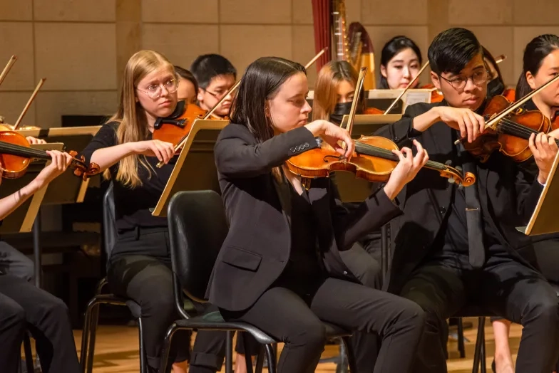 The SFCM Orchestra.