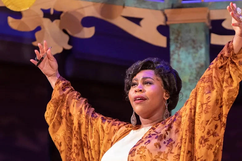 Malikha Mayes as Prima Donna in Richard Strauss’ 'Ariadne auf Naxos.' Malikha Mayes as Prima Donna in Richard Strauss’ "Ariadne auf Naxos."