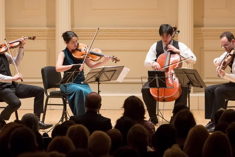 A photo of the Telegraph Quartet