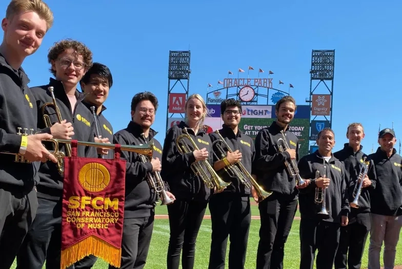 SFCM's NOBLE Trumpet players