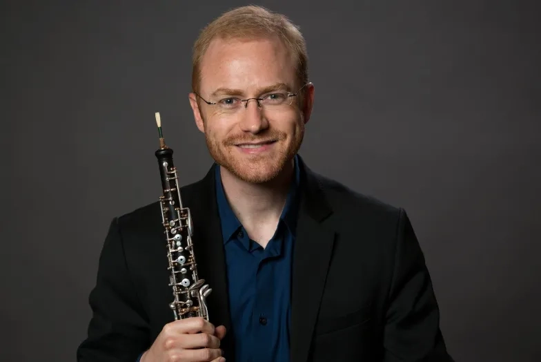 Oboe player Dwight Parry gave a master class at SFCM. Oboe player Dwight Parry gave a master class at SFCM.