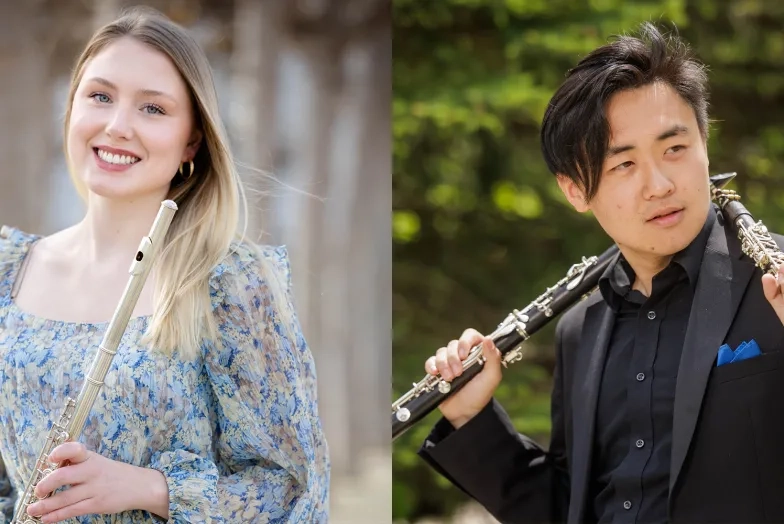 Julia Pyke and Johnny Wang.