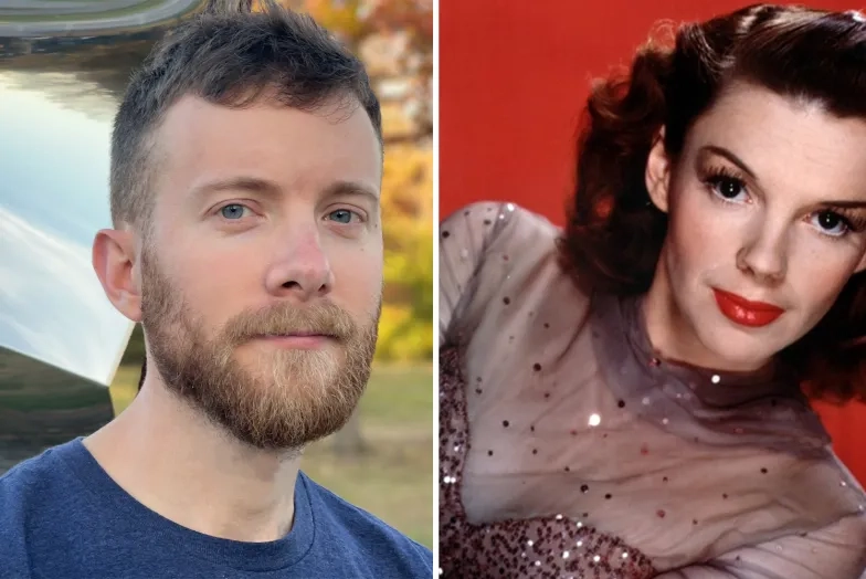 Mike Kropfer and Judy Garland.