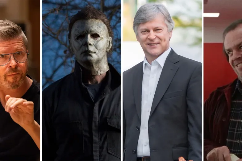 Edwin Outwater, Michael Myers, Simon James and Jack Nicholson.