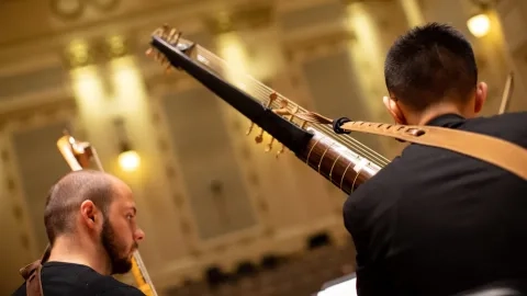 Historical Performance Hume from stage