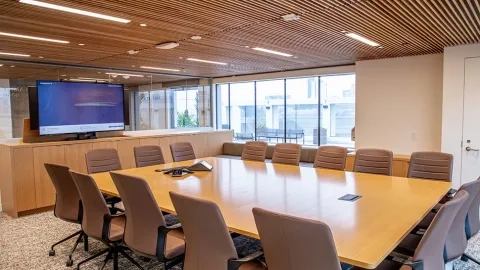 Fisher Conference Room with Terrace Views