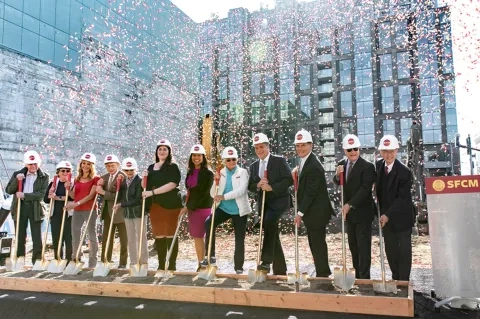 Bowes groundbreaking