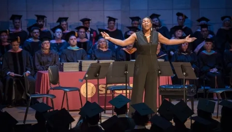 Commencement 2018, Jasmine Johnson 19'