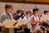 SFCM students rehearse in the Conservatory Chorus.