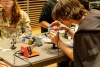 SFCM's microphone building class.