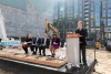The Groundbreaking of the Bowes Center