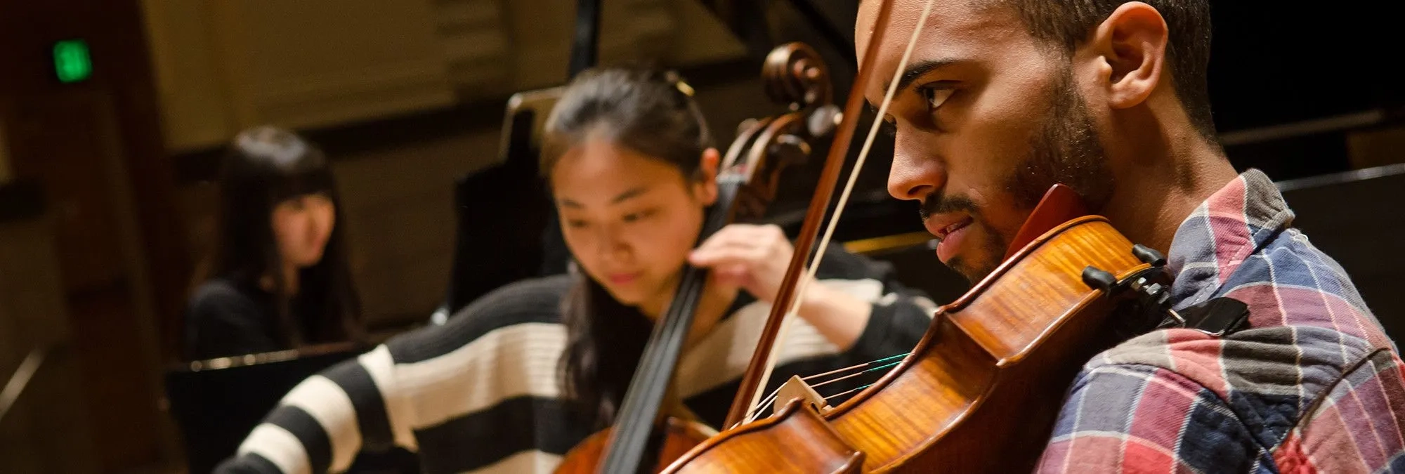 Students performing